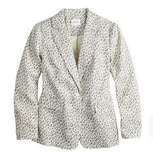 Nine West Fitted Blazer Cheetah NWT